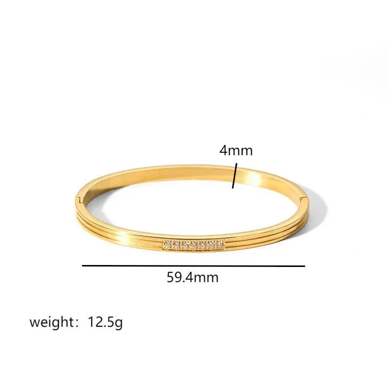 Titanium Steel Bracelet Six-pointed Star Buckle - Viexta
