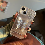 Electroplated Butterfly Bracket iPhone Case - Viexta