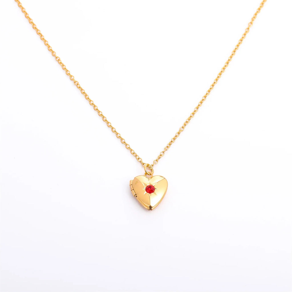 Heart Titanium Steel Necklace - Viexta