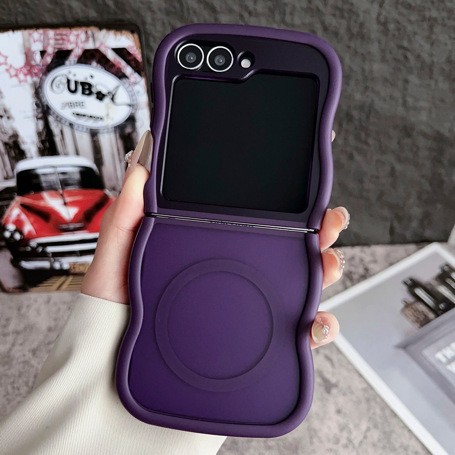 Magnetic Foldable Samsung Cover