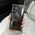 Diamond Pattern Acrylic Solid Color Samsung Case - Viexta
