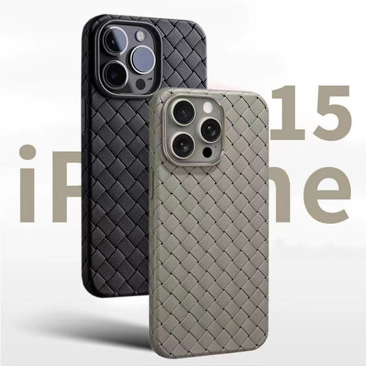 Woven Pattern Heat Dissipation resistant Protective Cover for IPhone