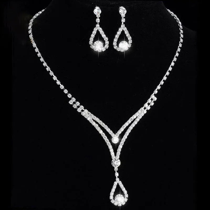 Zircon Water Drop Necklace - Viexta