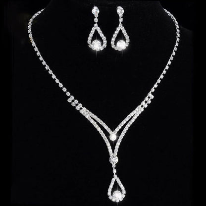 Zircon Water Drop Necklace