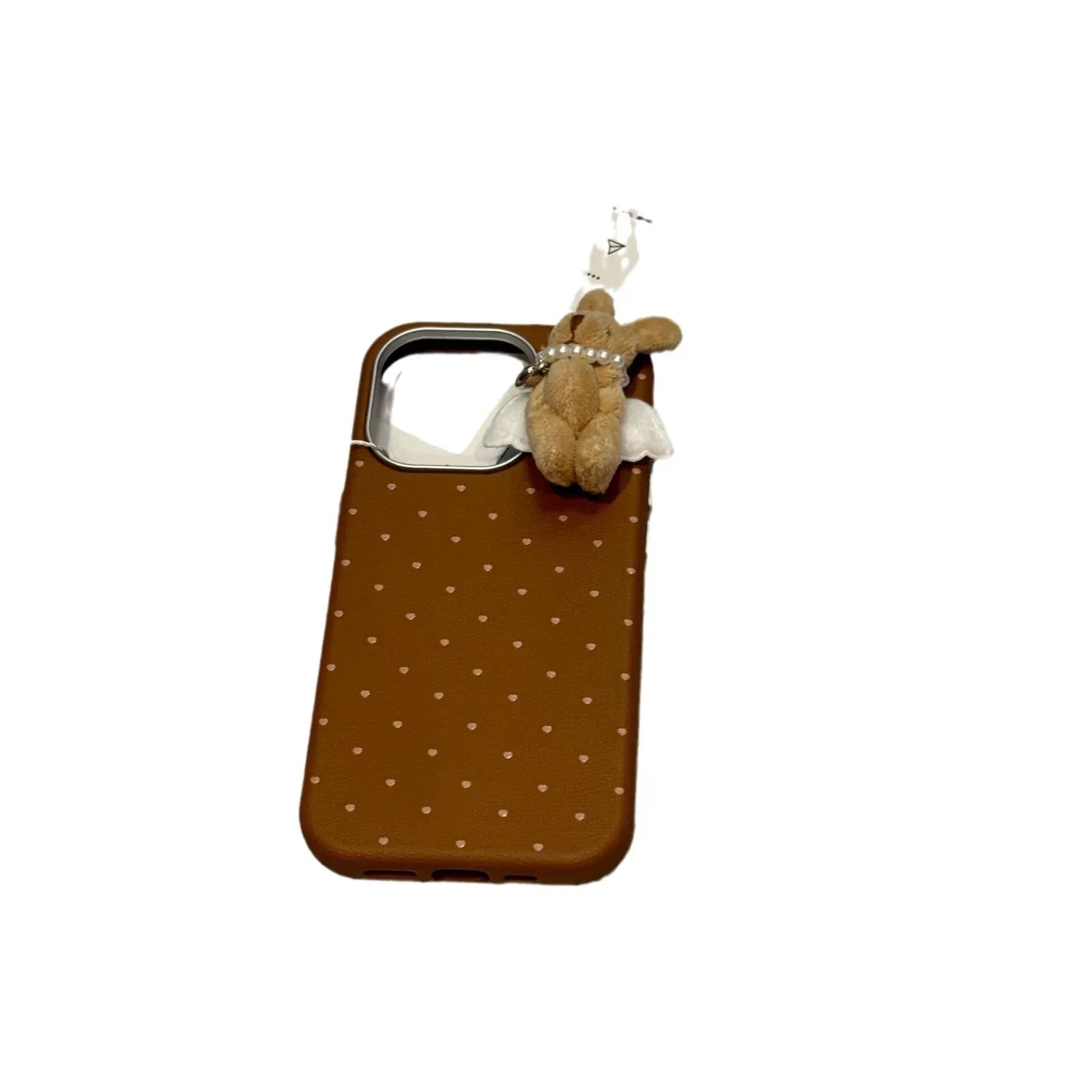 Love Three-dimensional Teddy Bear iPhone Case - Viexta