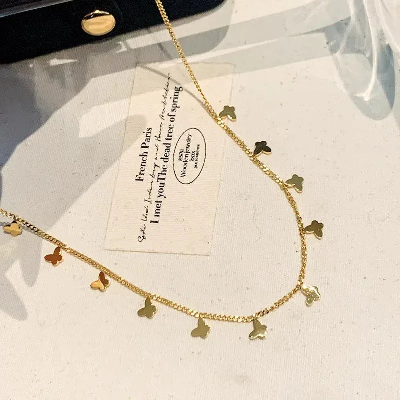 Small Butterfly Necklaces For Women - Viexta