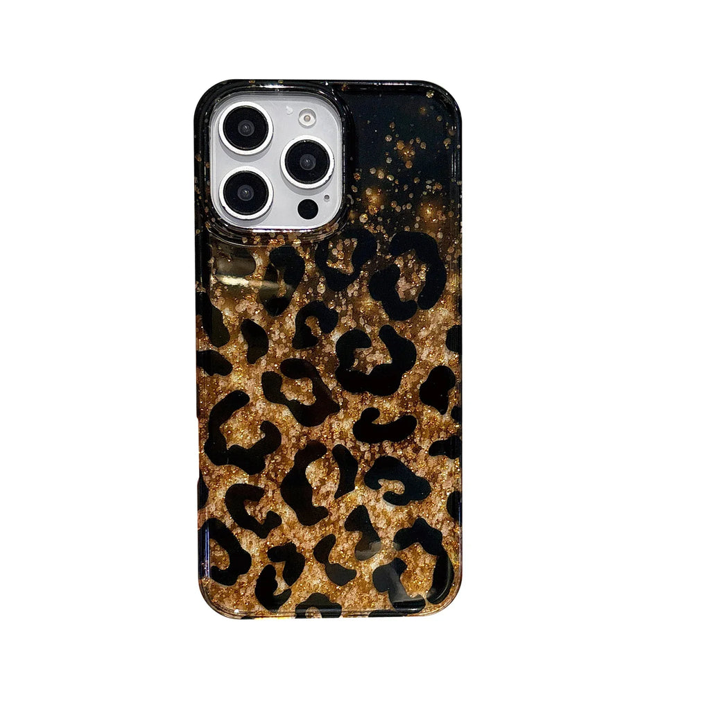 Leopard Print Drop-resistant iPhone Case - Viexta