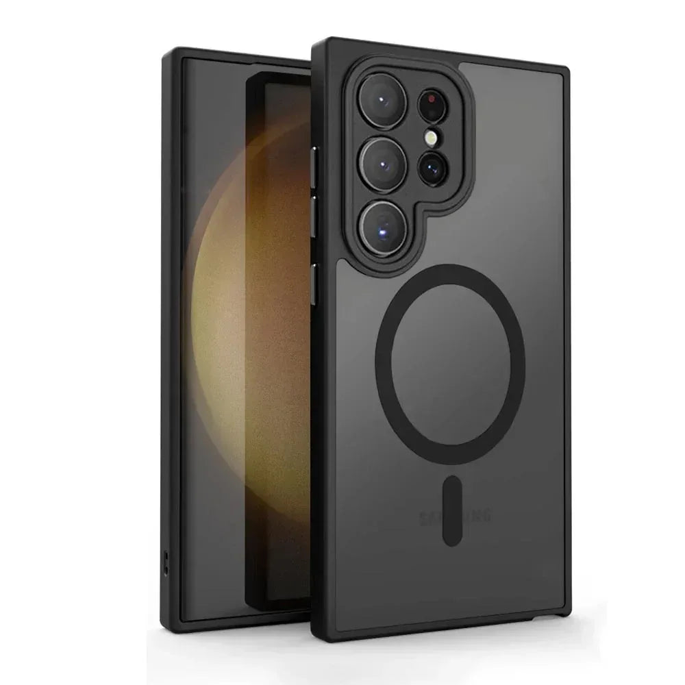 S24 Phone Case Magnetic Suction Case - Viexta