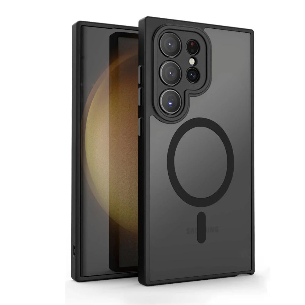 S24 Phone Case Magnetic Suction Case