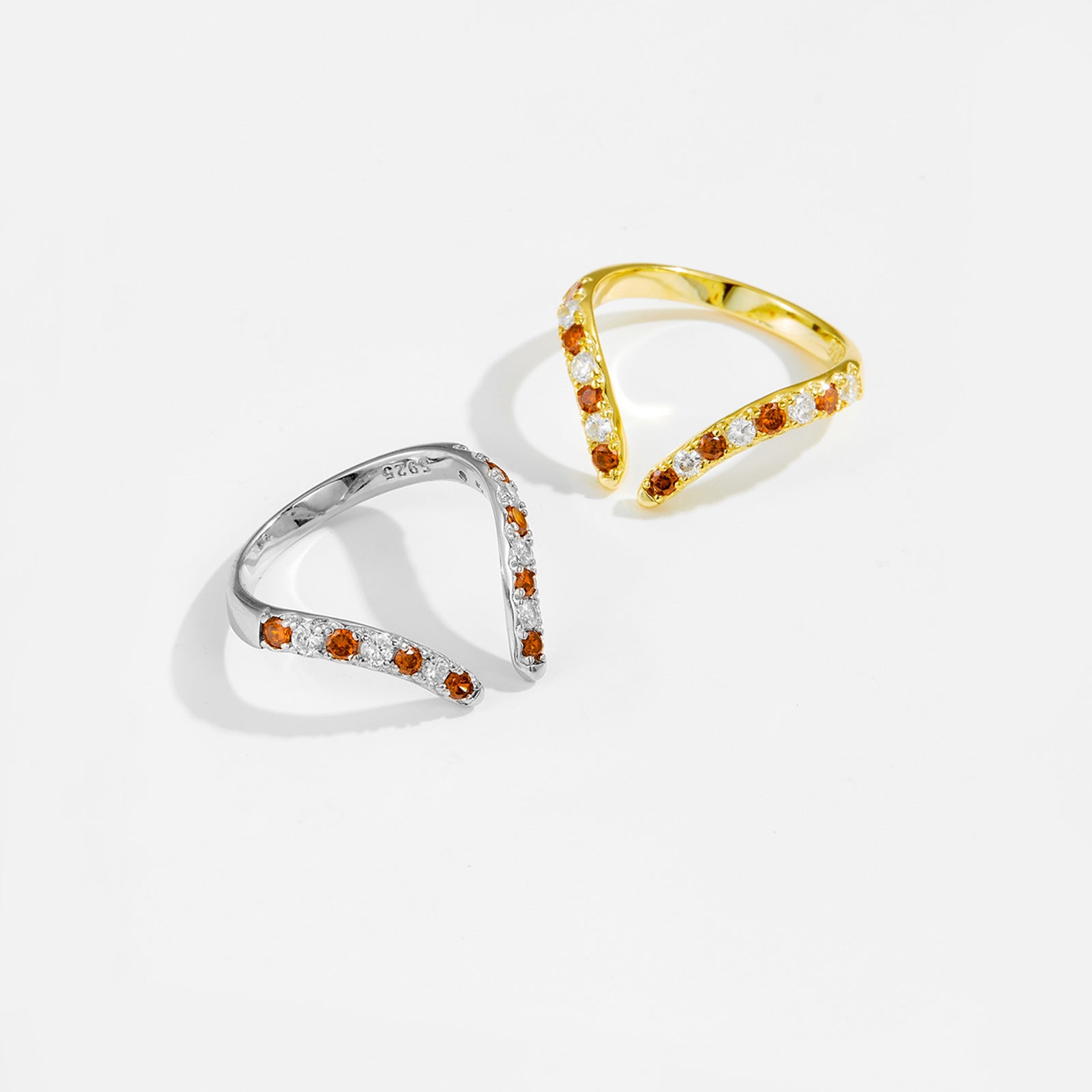 S925 Sterling Silver Open Adjustable Ring