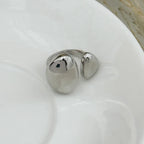Liquid Lava Curved Ring - Viexta