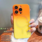 Gradient Two-color Liquid Magnetic iPhone Case - Viexta