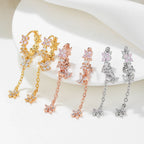 Tassel Water Drop Earrings - Viexta