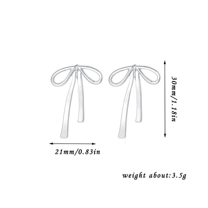 Lightweight Bow Earrings