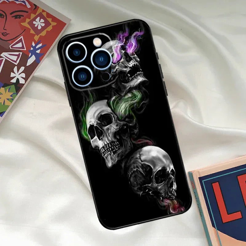 Ghost Skull iPhone Case - Viexta