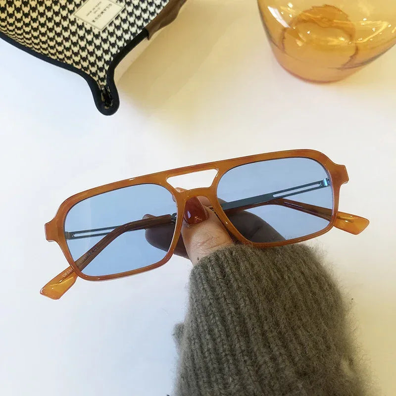 Olive Green Pilot Sunglasses - Viexta