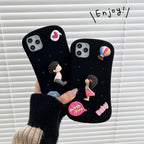 Couple Silicone Drop-resistant Heat Dissipation iPhone Case - Viexta