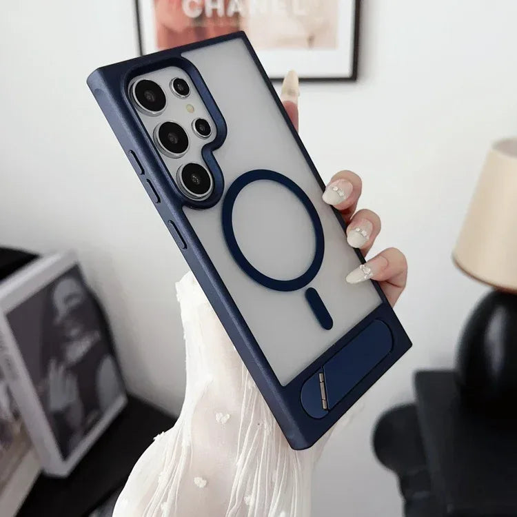 Folding Metal Bracket Samsung Phone Case - Viexta