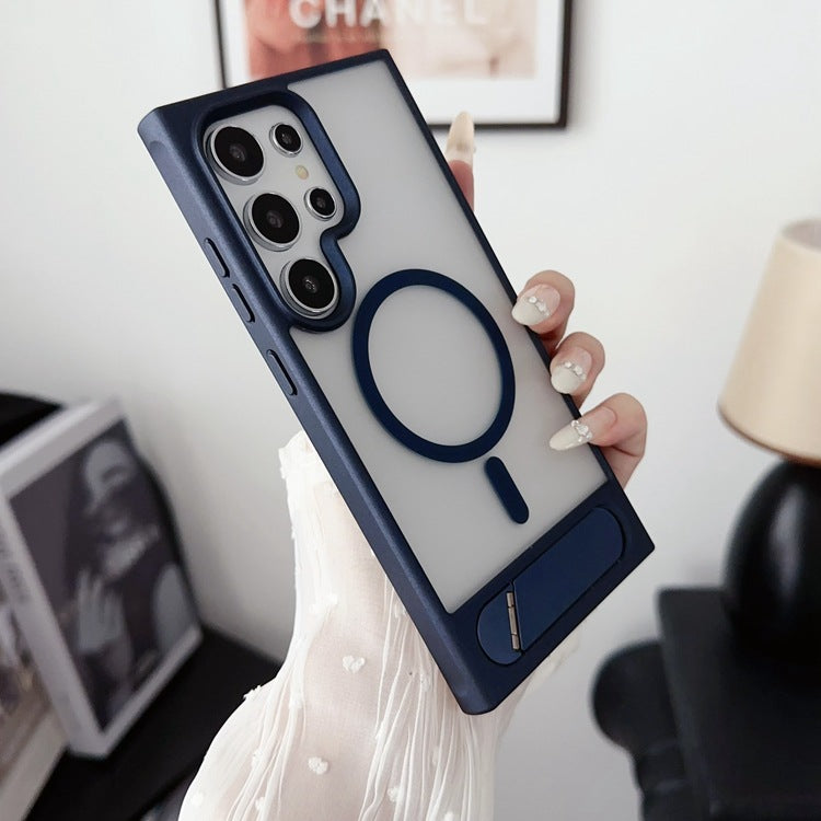 Folding Metal Bracket Samsung Phone Case