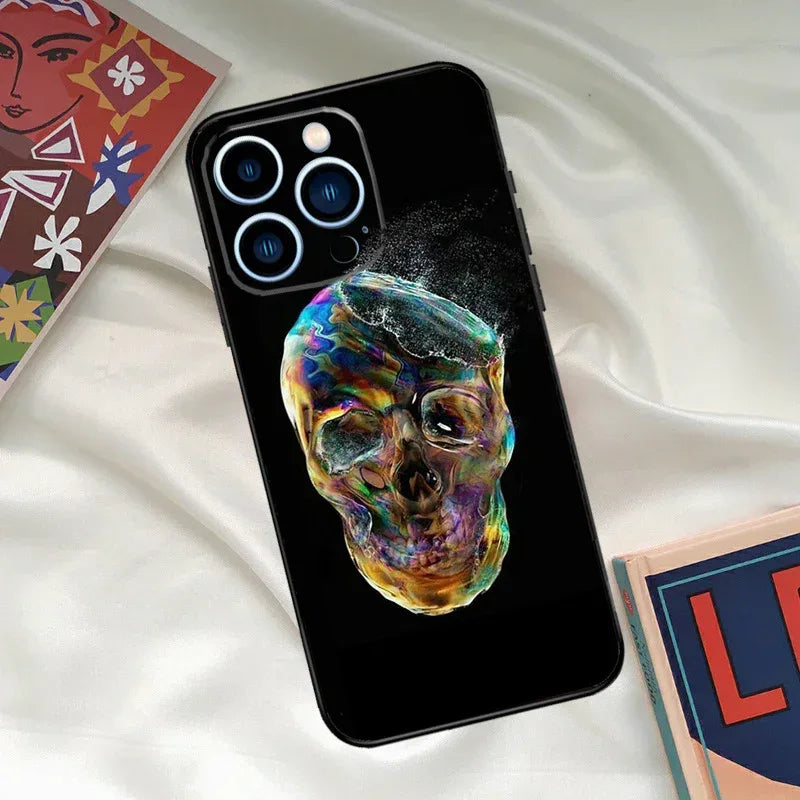 Ghost Skull iPhone Case - Viexta
