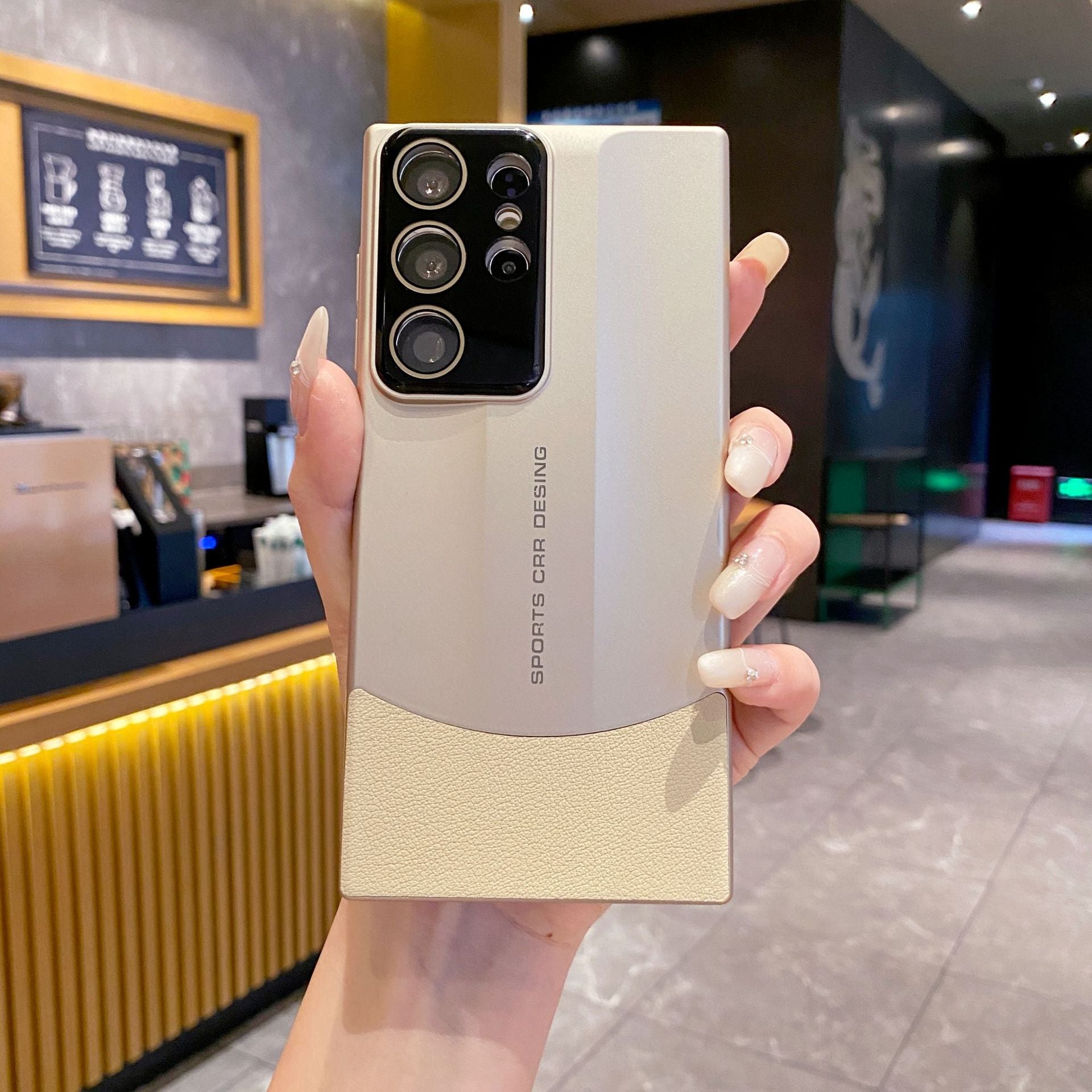 Color Block Matte SAMSUNG Phone Case