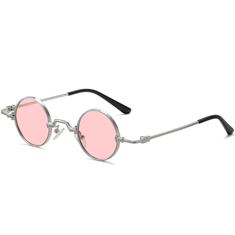 European And American Retro Round Sunglasses - Viexta
