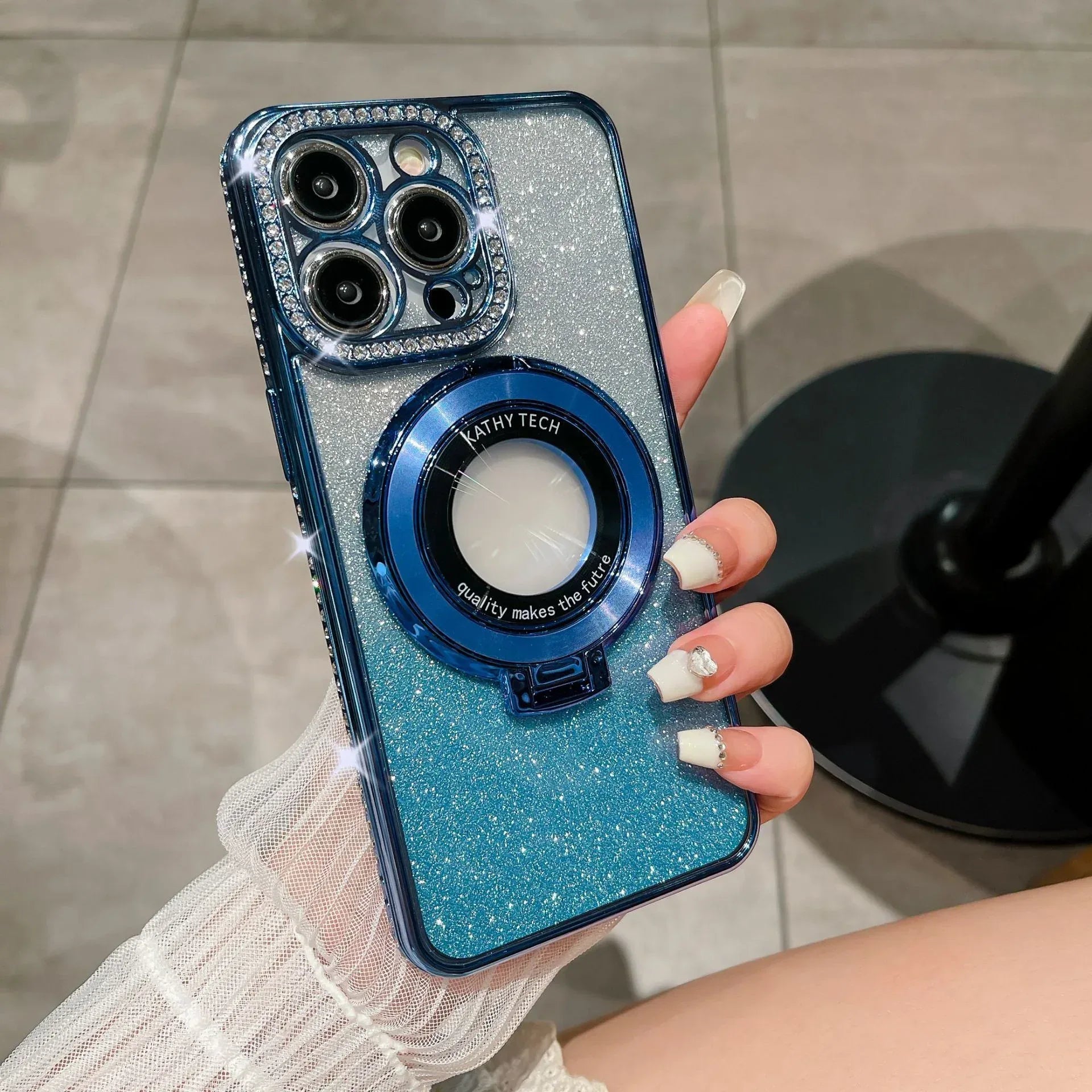 Luxury Rhinestone Glitter iPhone Case - Viexta