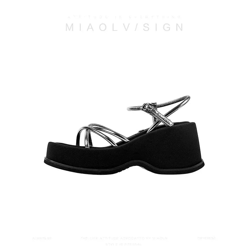 Summer Waterproof Strap Wear Open Toe Sandals For Women - Viexta