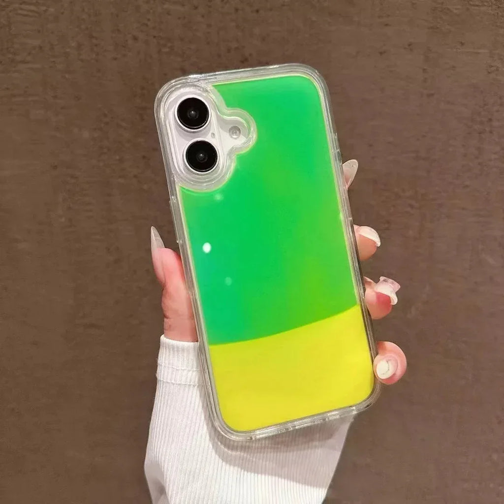 luminous-glitter-powder-quicksand-drop-resistant-iphone-case - Viexta