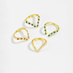 S925 Sterling Silver Open Adjustable Ring