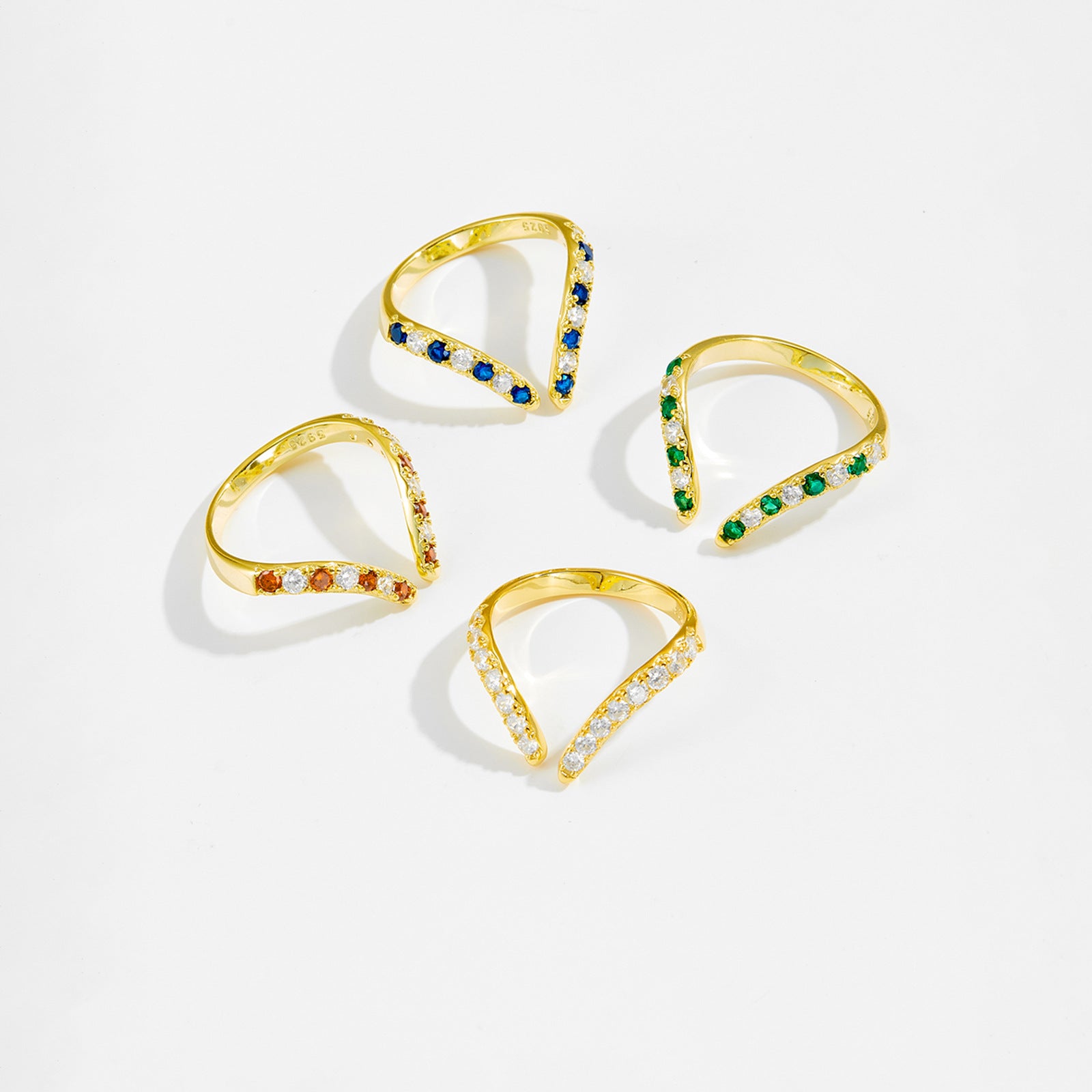 S925 Sterling Silver Open Adjustable Ring