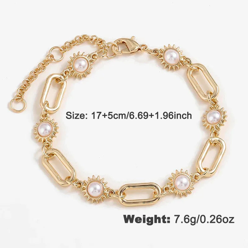 Pearl Necklace Suit Fashion - Viexta