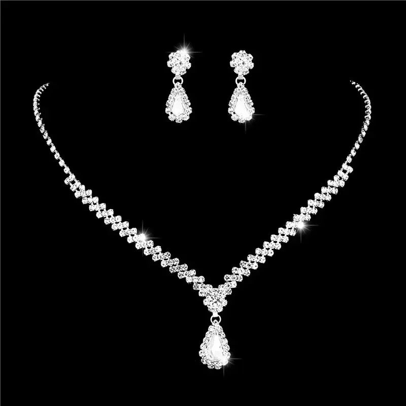 Zircon Water Drop Necklace - Viexta