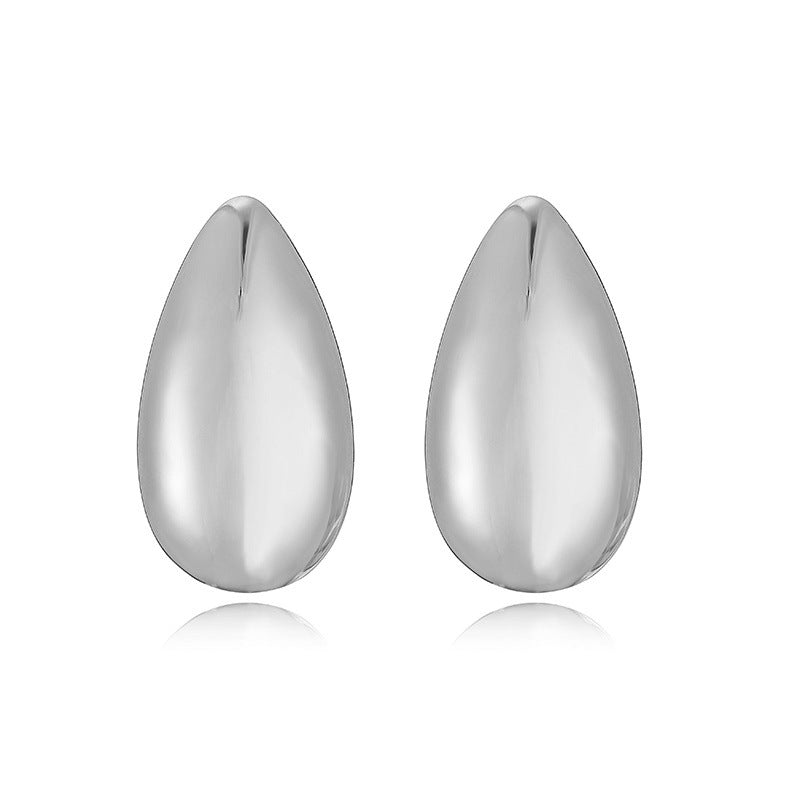 Zirconium Water Drop-shaped Earrings