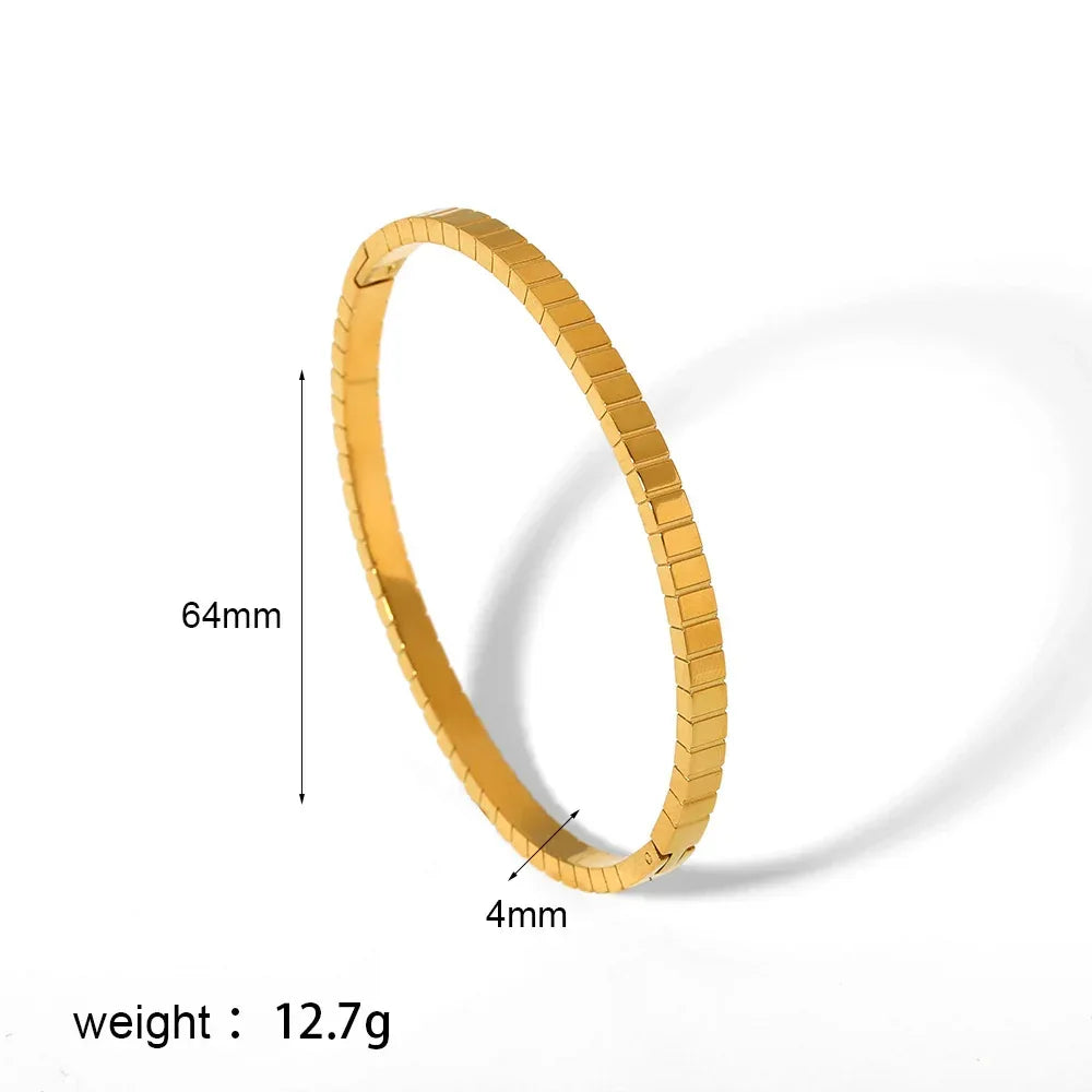 Titanium Steel Bracelet Six-pointed Star Buckle - Viexta