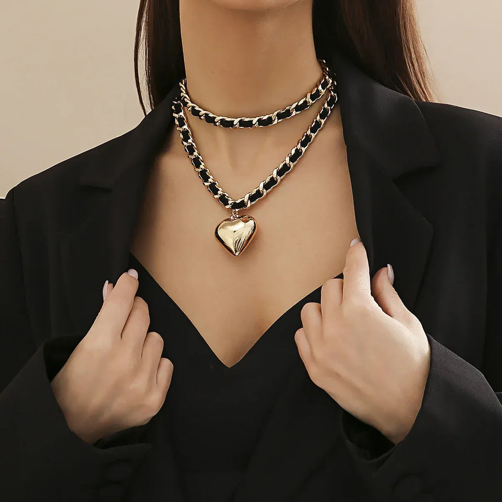 Double-layer Punk Style Neckwear - Viexta