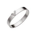 V-shaped Wide Couple Bracelet