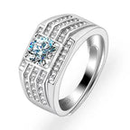 Six-claw 1 Karat Engagement Ring - Viexta