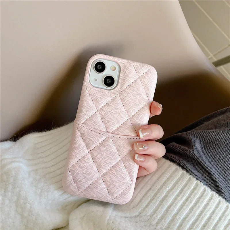 Three-dimensional Rhombus iPhone Case - Viexta