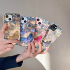 Water Ripple Laser Butterfly iPhone Case - Viexta