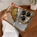 Shatter-proof Quicksand Butterfly iPhone Case - Viexta