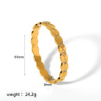 Titanium Steel Bracelet Six-pointed Star Buckle