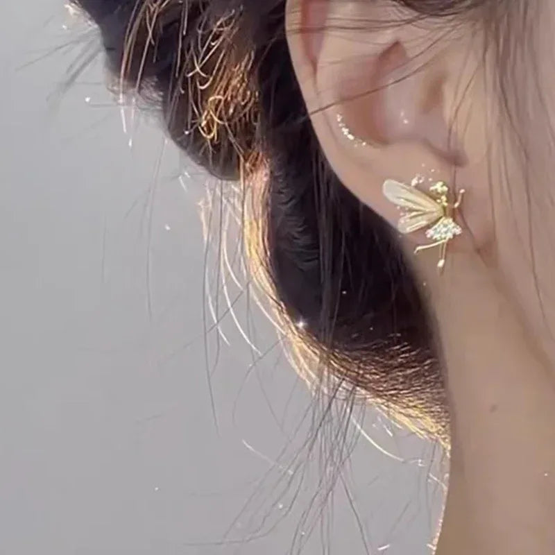 All-match Cute Elf Stud Earrings - Viexta