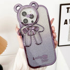 Glitter Lucky Bear iPhone Case - Viexta