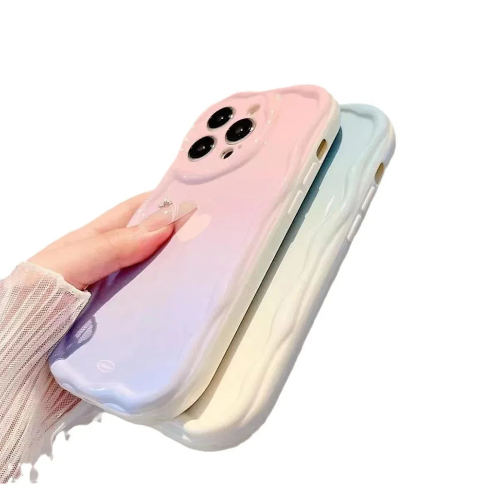 Gradient Love Edging iPhone Case - Viexta