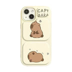 Creative Cartoon Angry Capabala iPhone Case - Viexta