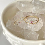 Stainless Steel Princess Rings - Viexta