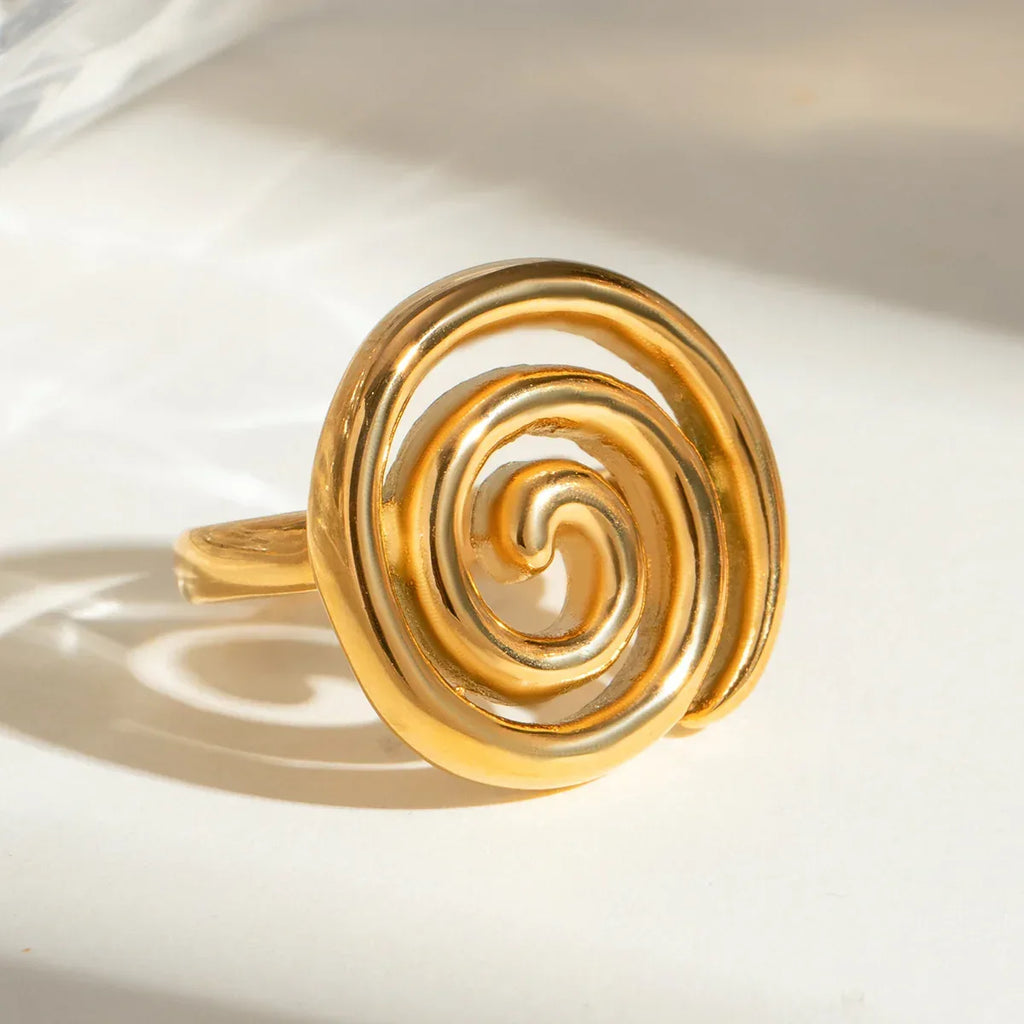 Stainless Steel Thread Spinning Ring - Viexta