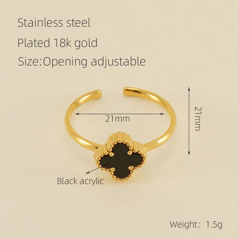 Heart-shaped Stainless Steel Ring - Viexta