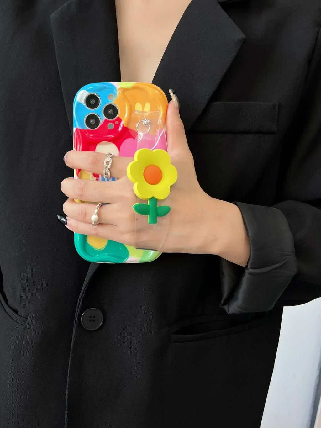 Yellow Flower Fashion iPhone Case - Viexta